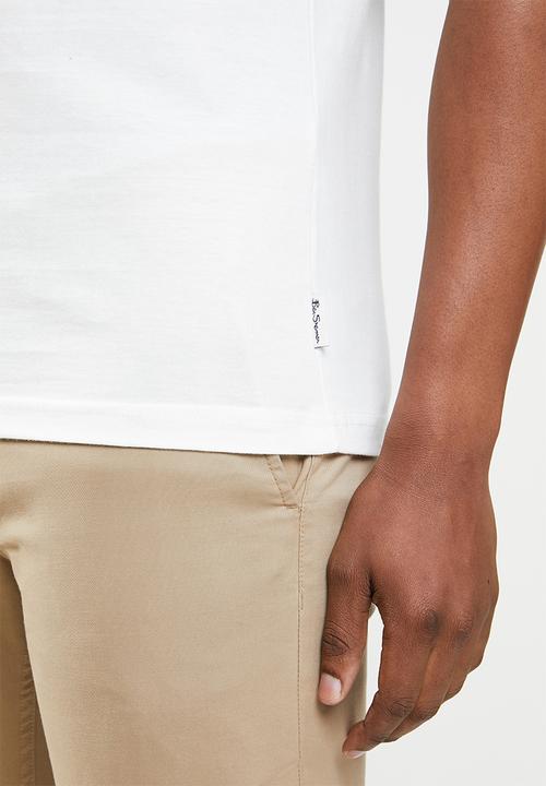 Ben Sherman - Holo target tee - ivory