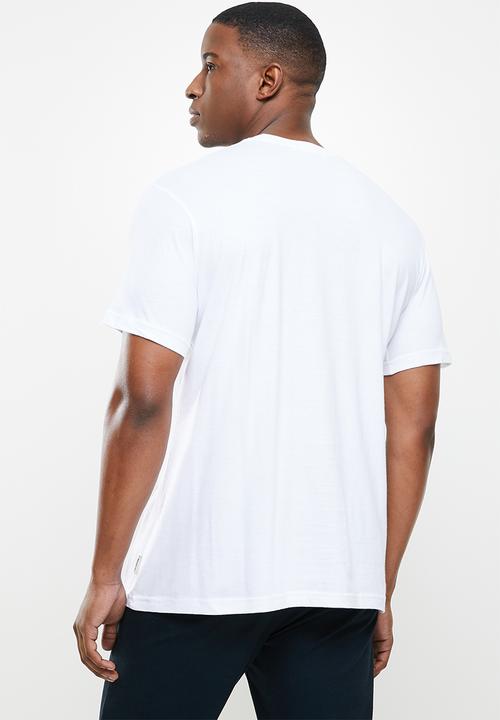 Ben Sherman - Half flag tee - white