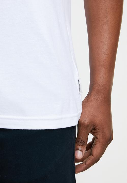 Ben Sherman - Half flag tee - white