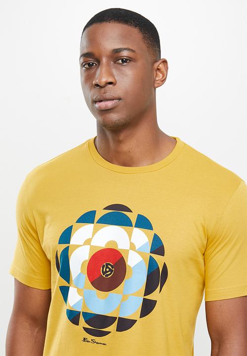 Ben Sherman - 1/4 target tee - dijon