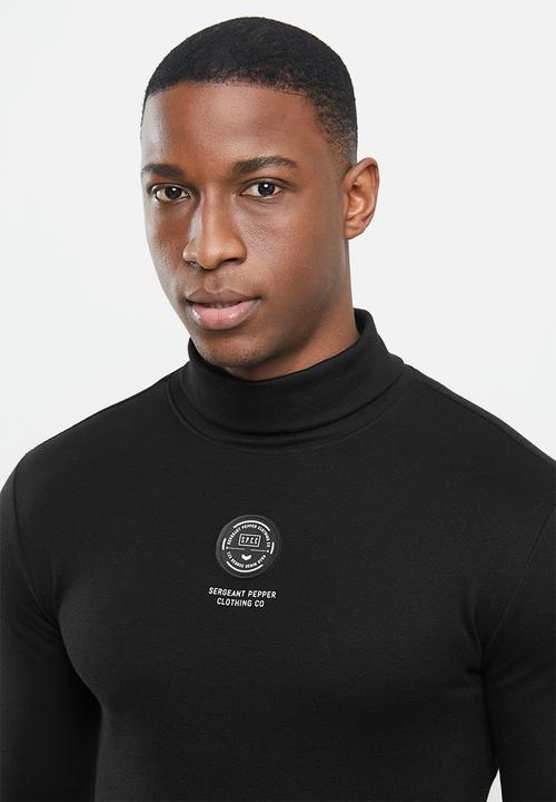 S.P.C.C - Royale polar neck tee - black
