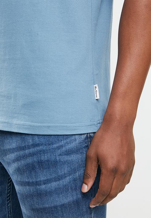 Ben Sherman - Half flag tee - blue