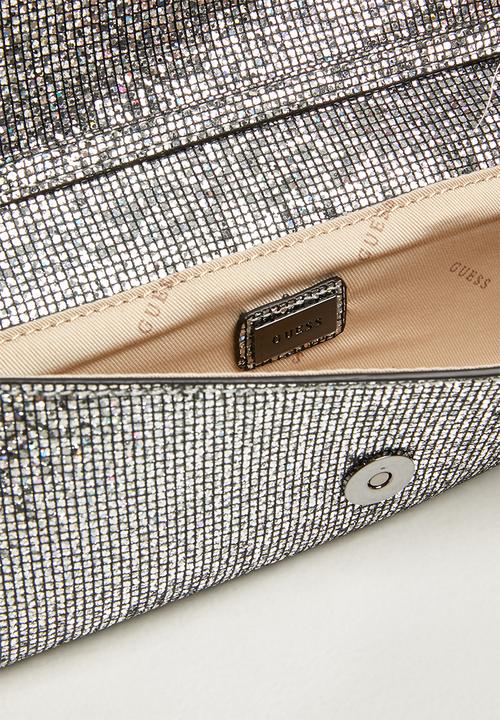 GUESS - Pixi clutch - silver