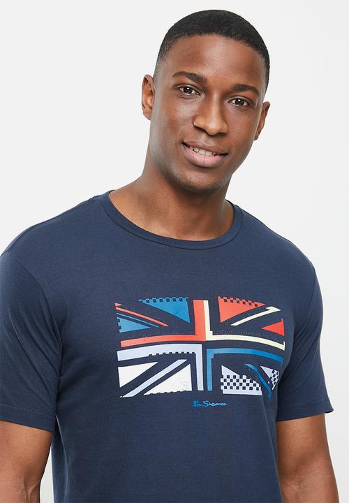 Ben Sherman - UK sliced tee - navy