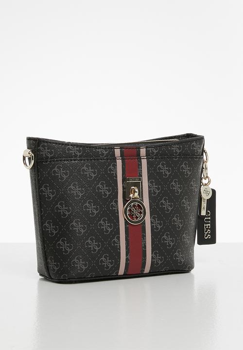 GUESS - Noelle mini crossbody flap - brown