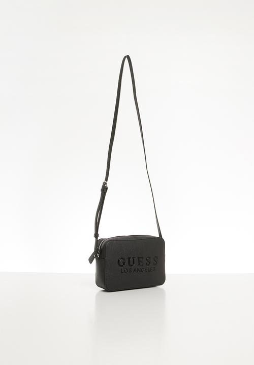 GUESS - Rodney camera crossbody - gunmetal