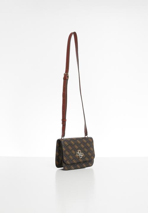 GUESS - Campos mini camera crossbody - brown