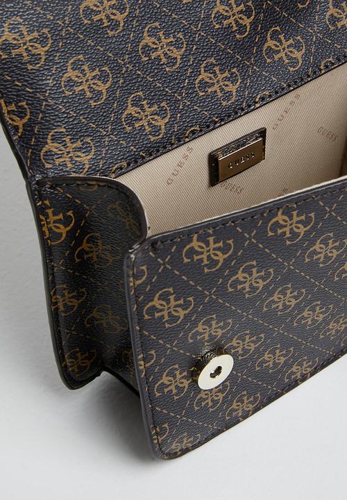 GUESS - Campos mini camera crossbody - brown