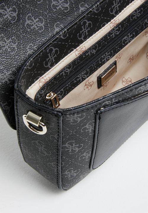 GUESS - Noelle small elite crossbody - black
