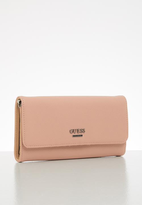 GUESS - Campos mini crossbody flap - pink