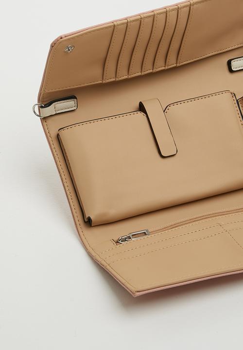 GUESS - Campos mini crossbody flap - pink