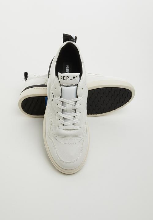 Replay - Spot cap bear - white