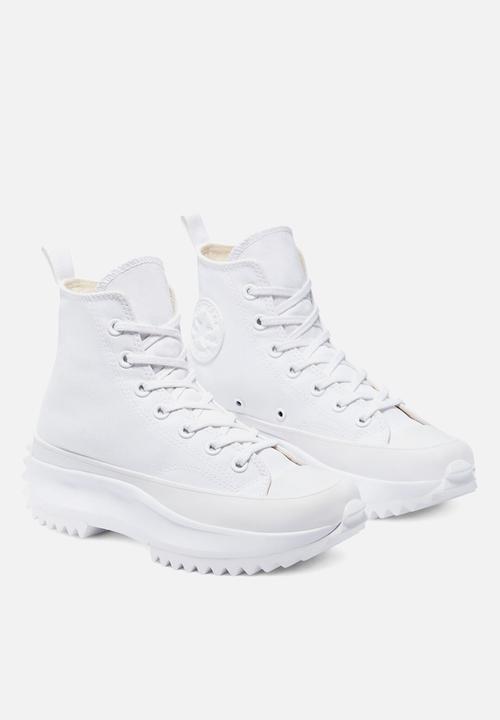 Converse - Run star hike platform all white hi - seasonal color