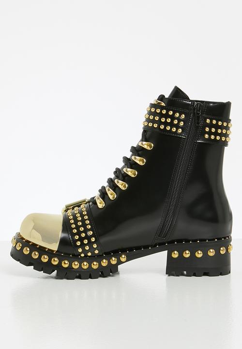 Jeffrey Campbell - Gustine-st - black & gold 