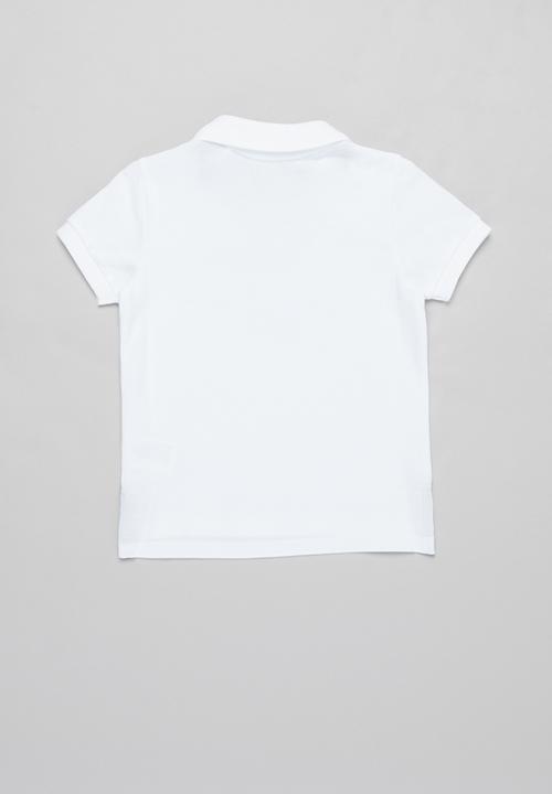 GUESS - Guess core embroidery golfer - white