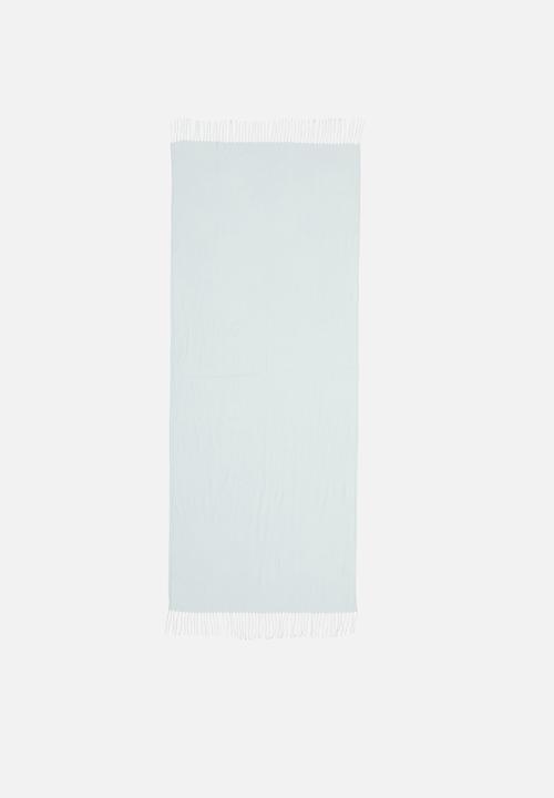 Superbalist - Fringed infinity scarf - light grey