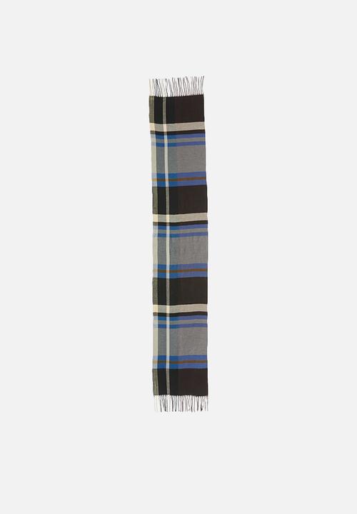 Superbalist - Fringed colour block scarf - multi