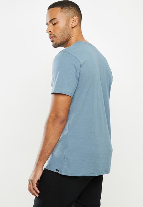 Hurley - Fastlane prem short sleeve - blue