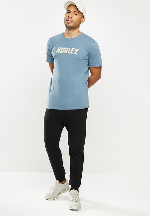 Hurley - Fastlane prem short sleeve - blue