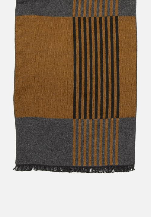 Superbalist - Infinity scarf - brown & grey