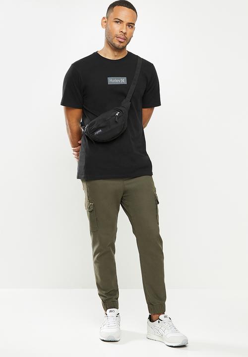 Hurley - Oao small box prem shirt sleeve - black