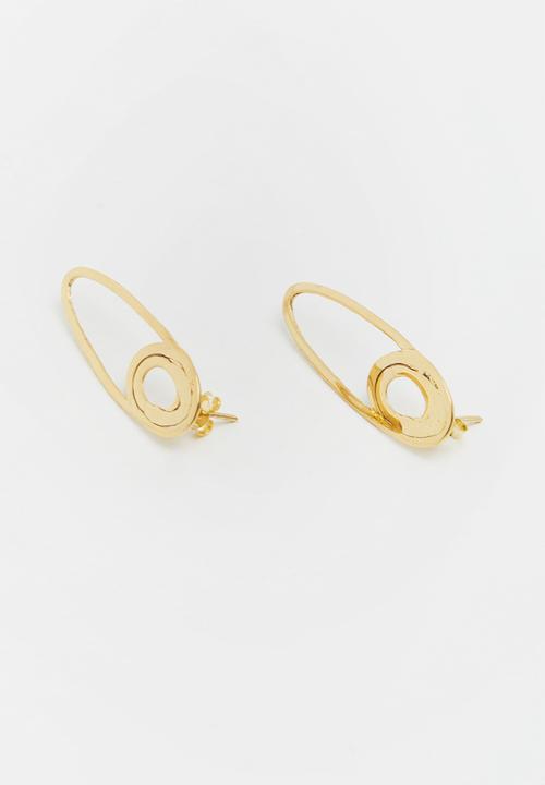 Lorne - Tamamushi earring - gold