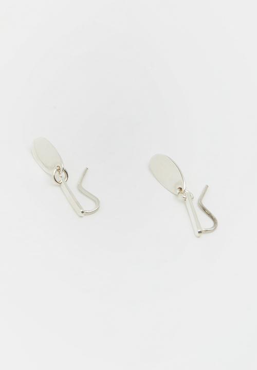 Lorne - Bar drop earring - silver