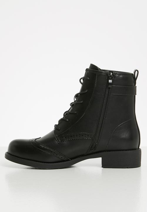 Madison® - Nikita lace-up boot - black