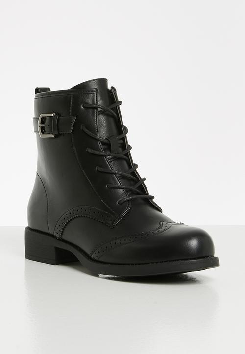 Madison® - Nikita lace-up boot - black