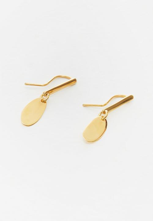 Lorne - Bar drop earring - gold