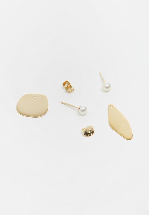 Lorne - Naked city earring - gold