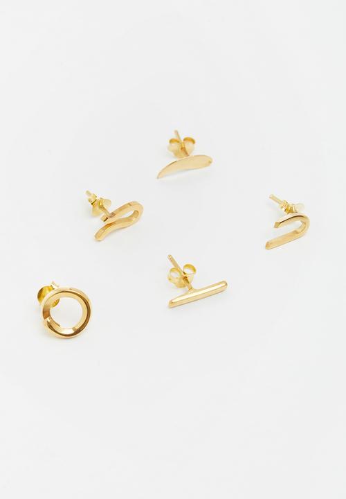 Lorne - Mini mix pack earring - gold