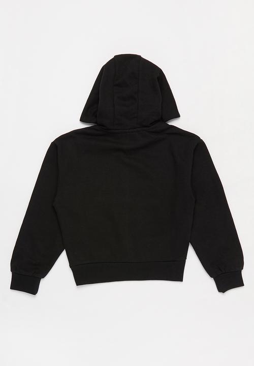 Lilylane - Devin printed hoodie - black