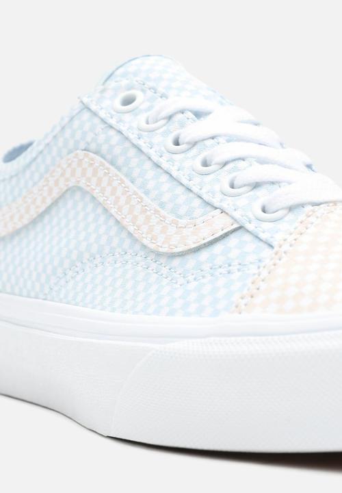 Vans - Ua old skool tapered - (pastel checkerboard) ballad blue/sin-linever peony