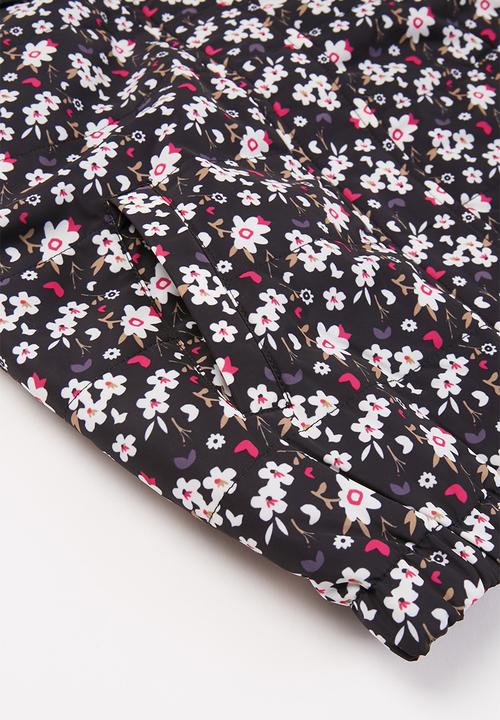 POLO - Girls tessa floral sleeveless puffer jacket - multi