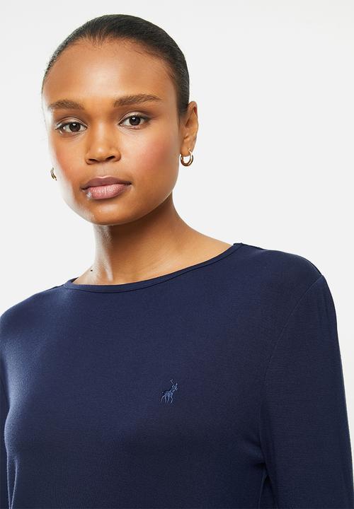 POLO - Toronto long sleeve basic t-shirt - navy