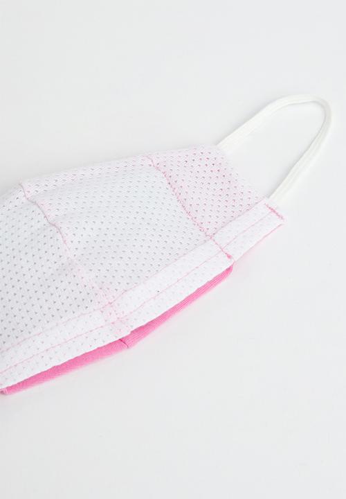 Jockey - Kids reusable cotton face mask - pink