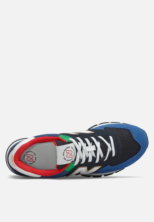 New Balance  - 574d rugged - black/blue (945)