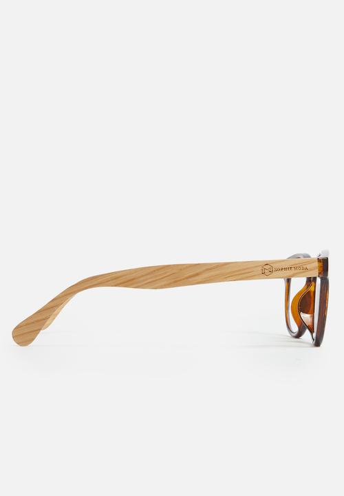 Sophie Moda - Reading glasses bamboo collection - tortoise