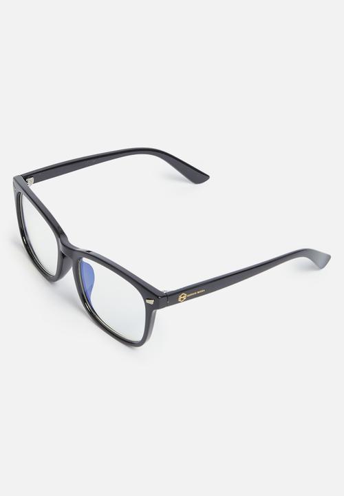 Sophie Moda - Anti-blue light classic colourful fashion - black