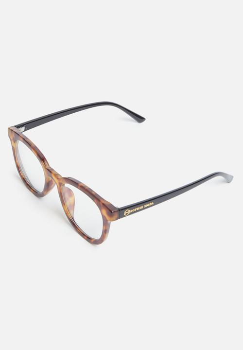 Sophie Moda - Photochromic  & mild anti blue-light: arbour collection - brown
