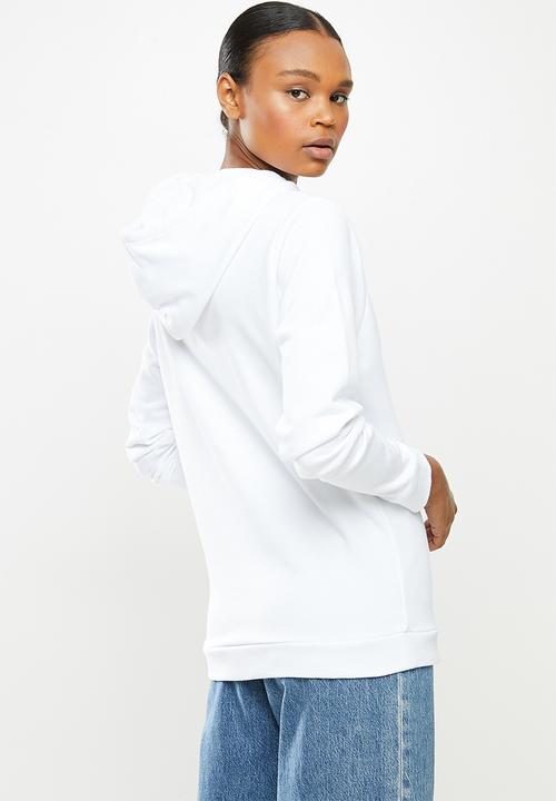 FILA - Deckle hoodie brushed fleece - white