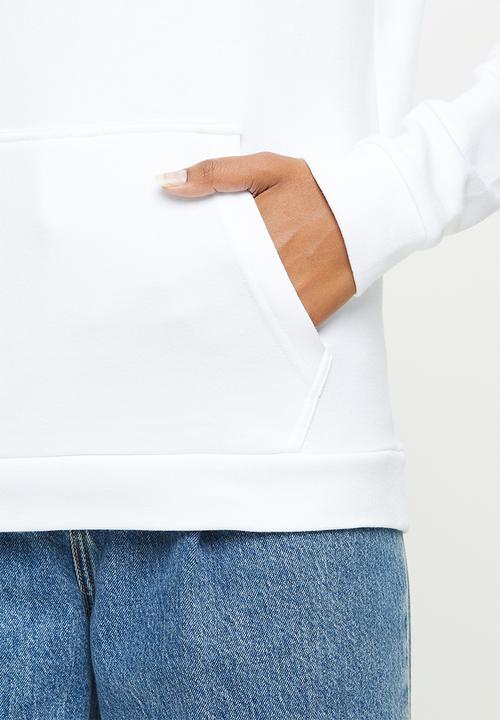 FILA - Deckle hoodie brushed fleece - white