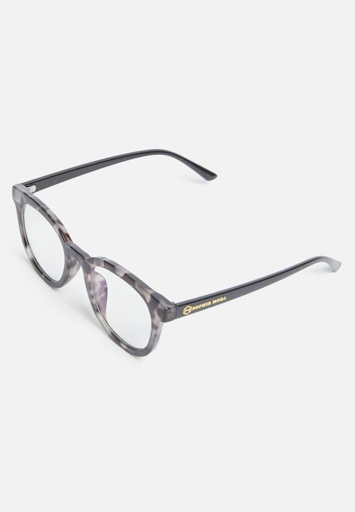 Sophie Moda - Photochromic  & mild anti blue-light: arbour collection - black