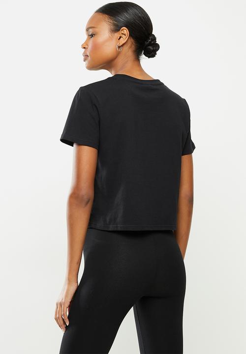 FILA - Storm crop top - black