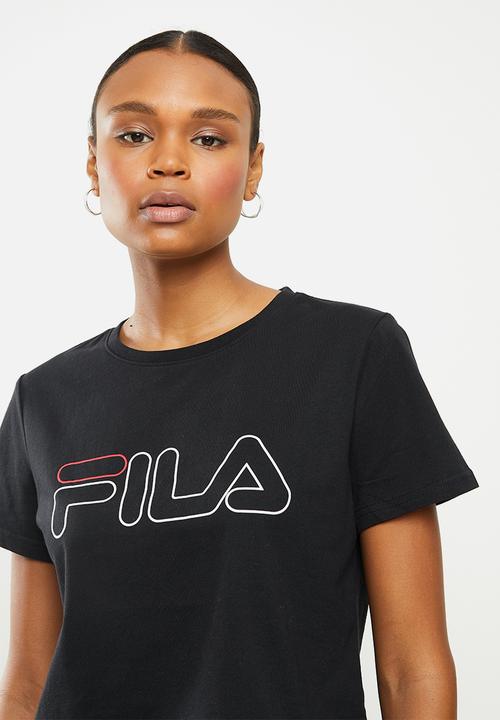 FILA - Storm crop top - black