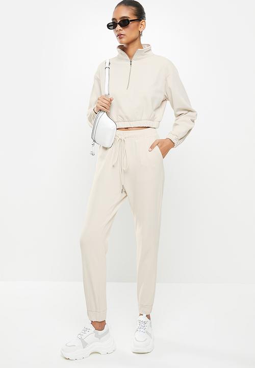 Glamorous - Trackies - stone