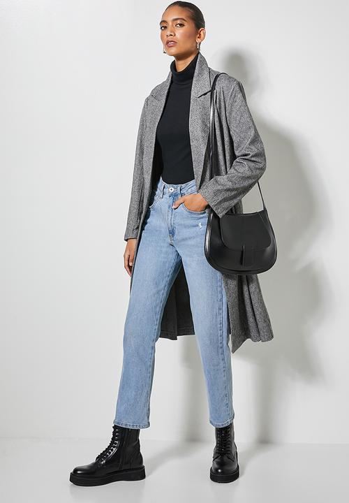 Superbalist - 2 Pack rib poloneck tops - mocha & black