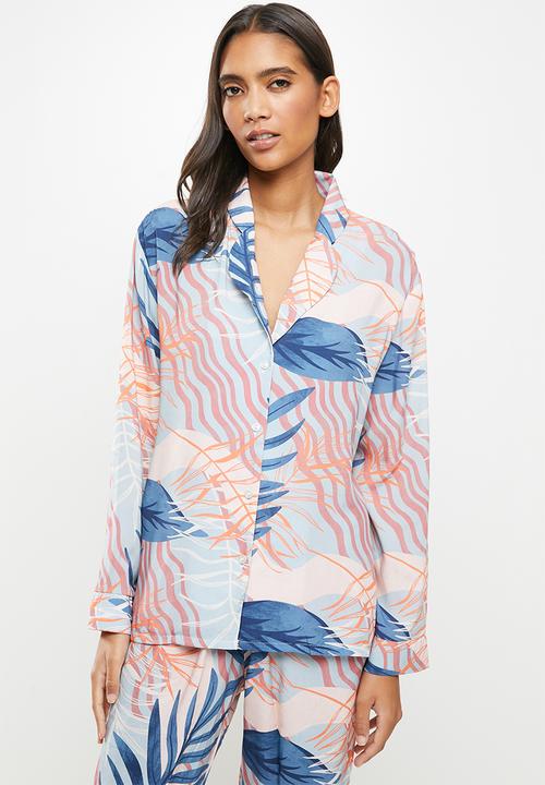 Superbalist - Sleep shirt & pants set - multi