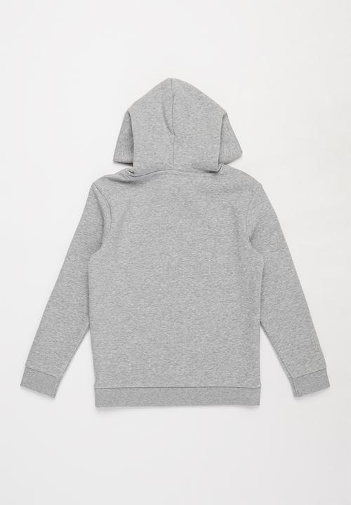FILA - Mono deckle hoodie - grey